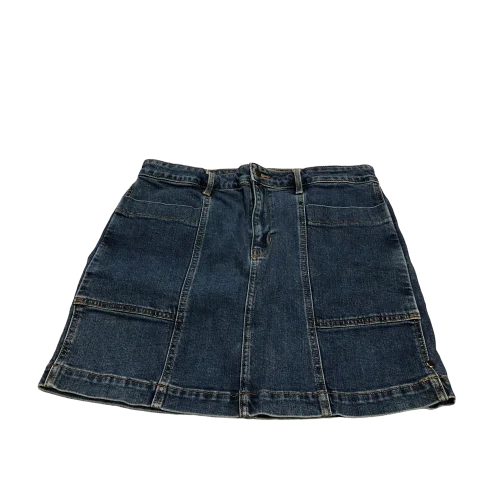 Blue Denim Skirt Mini & Short Old Navy, Size 12