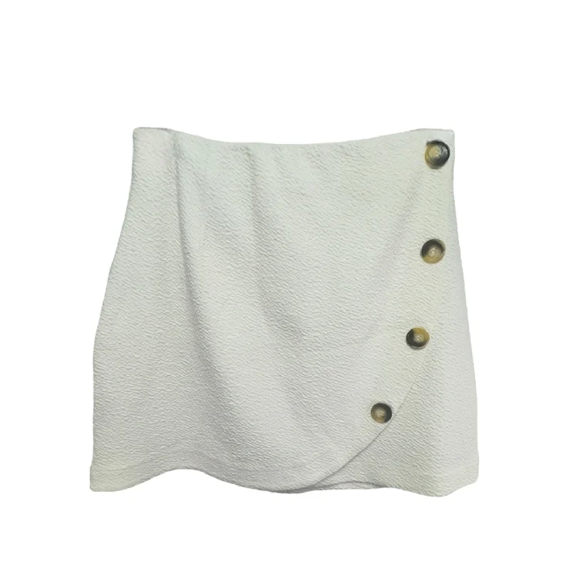 Cream Skirt Mini & Short Maeve, Size XS