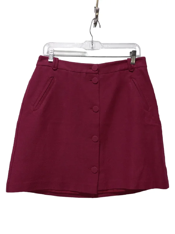 Purple Skirt Mini & Short Loft, Size M