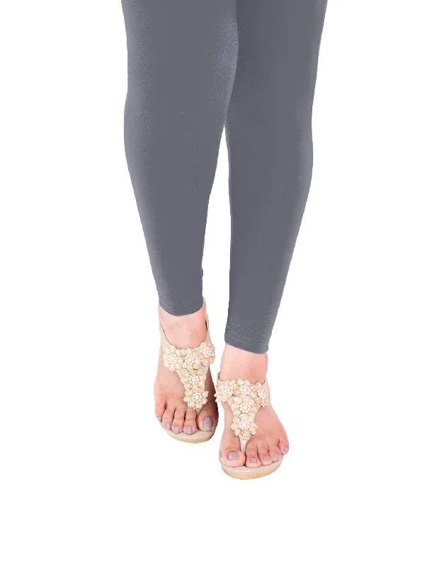 Grey #44 Ankle Legging