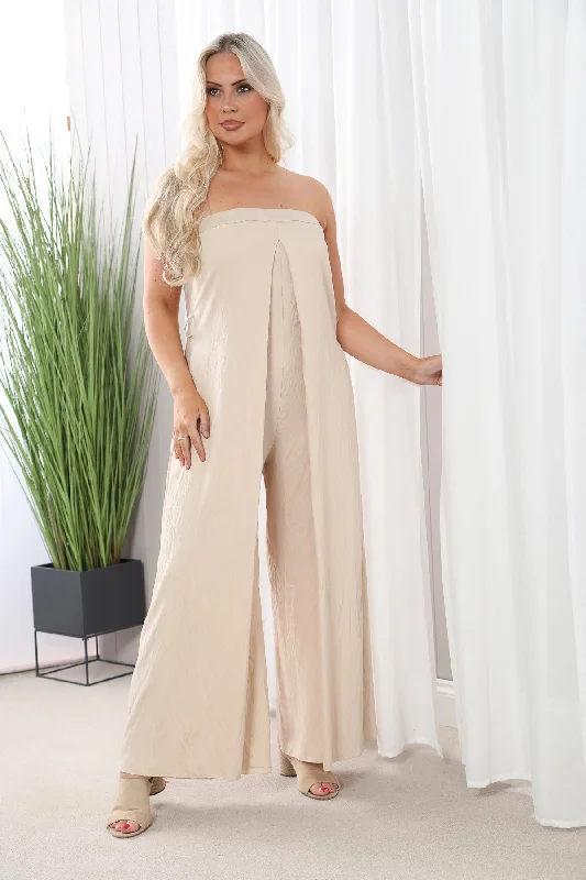 Florentine Jumpsuit Beige